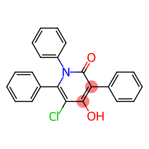 5-chloro-4-hydroxy-1,3,6-triphenyl-1,2-dihydropyridin-2-one