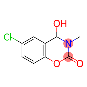 6-chloro-4-hydroxy-3-methyl-3,4-dihydro-2H-1,3-benzoxazin-2-one