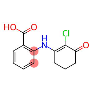 2-[(2-chloro-3-oxo-1-cyclohexenyl)amino]benzenecarboxylic acid