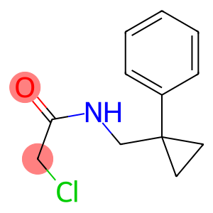 2-Chloro-N-[(1-phenylcyclopropyl)methyl]acetamide