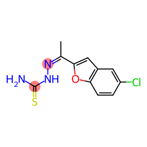 2-[1-(5-chlorobenzo[b]furan-2-yl)ethylidene]hydrazine-1-carbothioamide