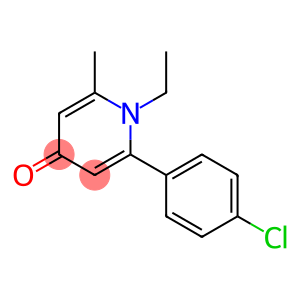 2-(4-chlorophenyl)-1-ethyl-6-methyl-4(1H)-pyridinone