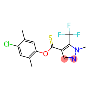 4-chloro-2,5-dimethylphenyl 1-methyl-5-(trifluoromethyl)-1H-pyrazole-4-carbothioate