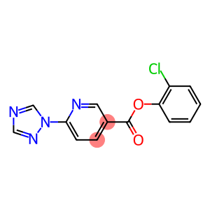 2-chlorophenyl 6-(1H-1,2,4-triazol-1-yl)nicotinate