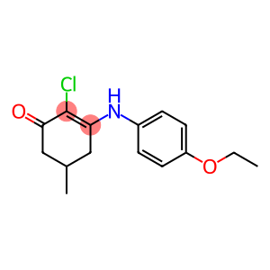 2-chloro-3-(4-ethoxyanilino)-5-methyl-2-cyclohexen-1-one