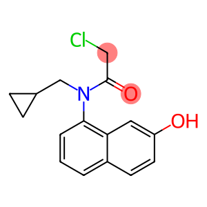 2-chloro-N-(cyclopropylmethyl)-N-(2-hydroxynaphthalen-8-yl)acetamide