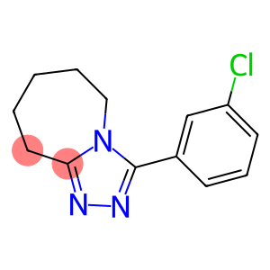 3-(3-chlorophenyl)-6,7,8,9-tetrahydro-5H-[1,2,4]triazolo[4,3-a]azepine