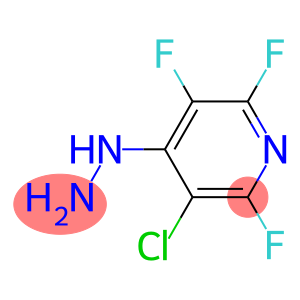 1-(3-chloro-2,5,6-trifluoropyridin-4-yl)hydrazine