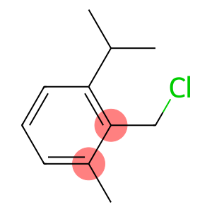 2-(chloromethyl)-1-isopropyl-3-methylbenzene