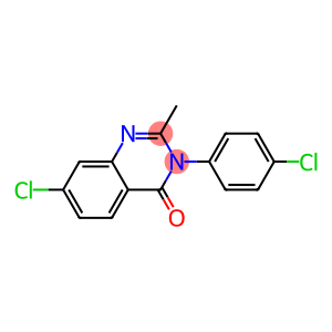 7-chloro-3-(4-chlorophenyl)-2-methyl-3,4-dihydroquinazolin-4-one