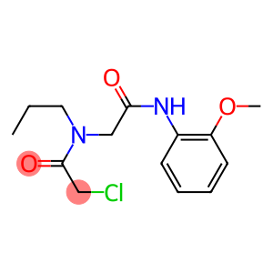 2-chloro-N-{2-[(2-methoxyphenyl)amino]-2-oxoethyl}-N-propylacetamide