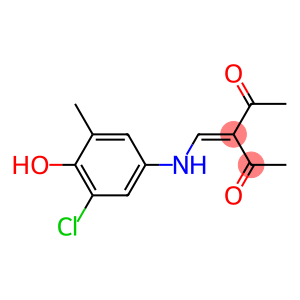 3-[(3-chloro-4-hydroxy-5-methylanilino)methylidene]pentane-2,4-dione