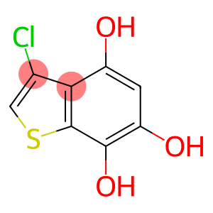 3-chlorobenzo[b]thiophene-4,6,7-triol