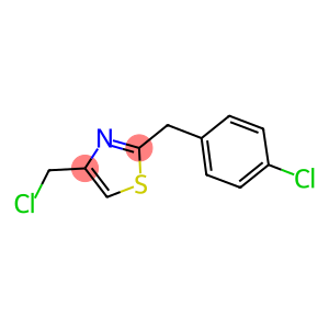 2-(4-chlorobenzyl)-4-(chloromethyl)-1,3-thiazole