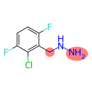 1-(2-chloro-3,6-difluorobenzyl)hydrazine