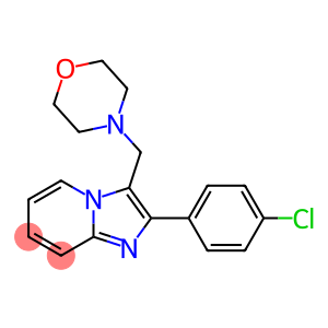 2-(4-chlorophenyl)-3-(morpholinomethyl)imidazo[1,2-a]pyridine