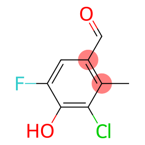 3-Chloro-5-fluoro-4-hydroxy-2-methyl-benzaldehyde