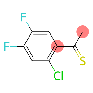 1-(2-chloro-4,5-difluorophenyl)ethanethione