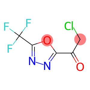 2-chloro-1-(5-(trifluoromethyl)-1,3,4-oxadiazol-2-yl)ethanone