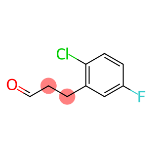 3-(2-chloro-5-fluorophenyl)propanal