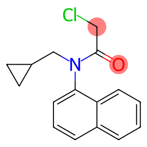 2-chloro-N-(cyclopropylmethyl)-N-(naphthalen-4-yl)acetamide