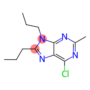 6-CHLORO-2-METHYL-8,9-DIPROPYL-9H-PURINE