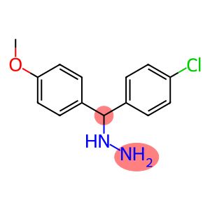 1-((4-chlorophenyl)(4-methoxyphenyl)methyl)hydrazine