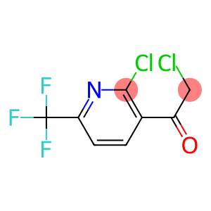 2-chloro-1-(2-chloro-6-(trifluoromethyl)pyridin-3-yl)ethanone