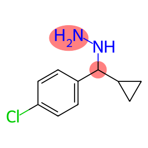 1-((4-chlorophenyl)(cyclopropyl)methyl)hydrazine