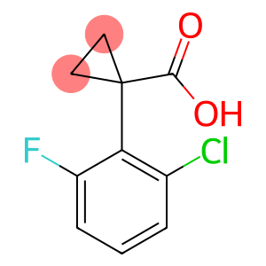 1-(2-chloro-6-fluorophenyl)cyclopropanecarboxylic acid