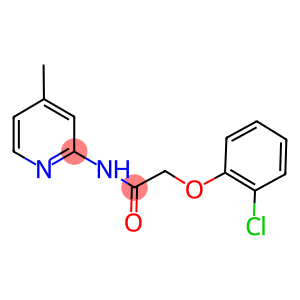 2-(2-chlorophenoxy)-N-(4-methyl-2-pyridinyl)acetamide