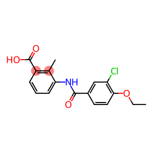 3-[(3-chloro-4-ethoxybenzoyl)amino]-2-methylbenzoic acid