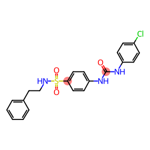 4-{[(4-chloroanilino)carbonyl]amino}-N-(2-phenylethyl)benzenesulfonamide