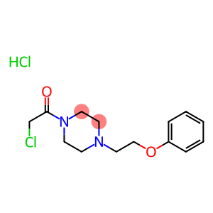 1-(CHLOROACETYL)-4-(2-PHENOXYETHYL)PIPERAZINE HYDROCHLORIDE