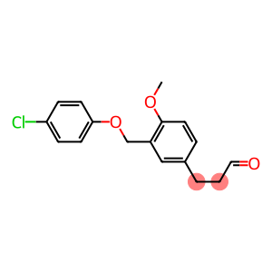 3-[3-(4-CHLORO-PHENOXYMETHYL)-4-METHOXY-PHENYL]-PROPIONALDEHYDE