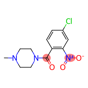 1-{4-chloro-2-nitrobenzoyl}-4-methylpiperazine