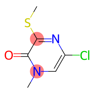 5-chloro-1-methyl-3-(methylsulfanyl)-2(1H)-pyrazinone