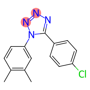 5-(4-chlorophenyl)-1-(3,4-dimethylphenyl)-1H-tetraazole