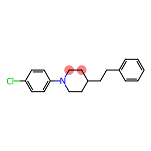 1-(4-chlorophenyl)-4-(2-phenylethyl)piperidine