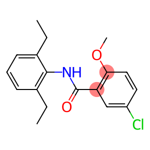 5-chloro-N-(2,6-diethylphenyl)-2-methoxybenzamide