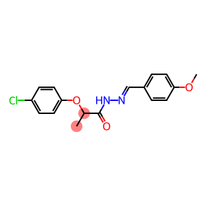 2-(4-chlorophenoxy)-N'-(4-methoxybenzylidene)propanohydrazide