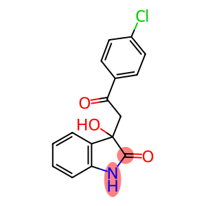 1-(4-chlorophenyl)-2-(2,3-dihydroxy-3H-indol-3-yl)ethanone