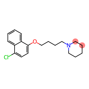 1-{4-[(4-chloronaphthalen-1-yl)oxy]butyl}piperidine