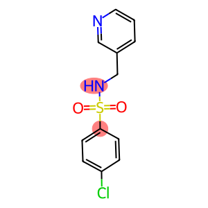 4-chloro-N-(3-pyridinylmethyl)benzenesulfonamide