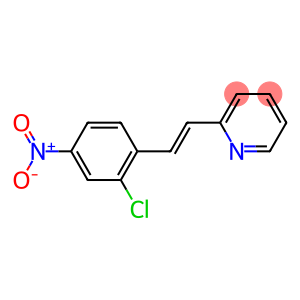 2-(2-{2-chloro-4-nitrophenyl}vinyl)pyridine