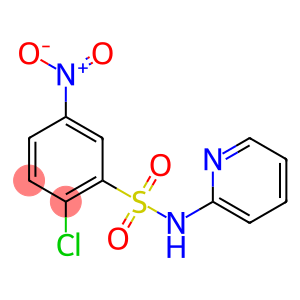 2-chloro-5-nitro-N-pyridin-2-ylbenzenesulfonamide