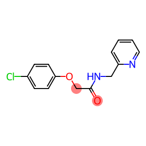 2-(4-chlorophenoxy)-N-(2-pyridinylmethyl)acetamide