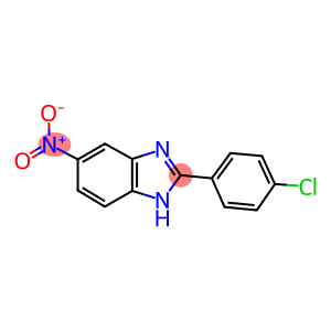 2-(4-chlorophenyl)-5-nitro-1H-benzimidazole