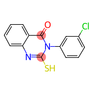 3-(3-chlorophenyl)-2-thioxo-2,3-dihydro-4(1H)-quinazolinone