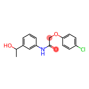 2-(4-chlorophenoxy)-N-[3-(1-hydroxyethyl)phenyl]acetamide